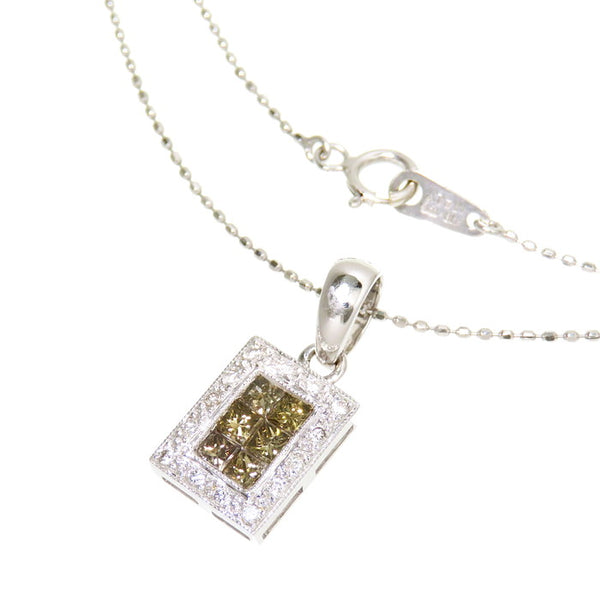 ダイヤモンド (ブラウン含む) 計0.57ct ネックレス K18WGホワイトゴールド 18金 2.9g 40cm レディース
【中古】【真子質店】【NN】




【TDT】