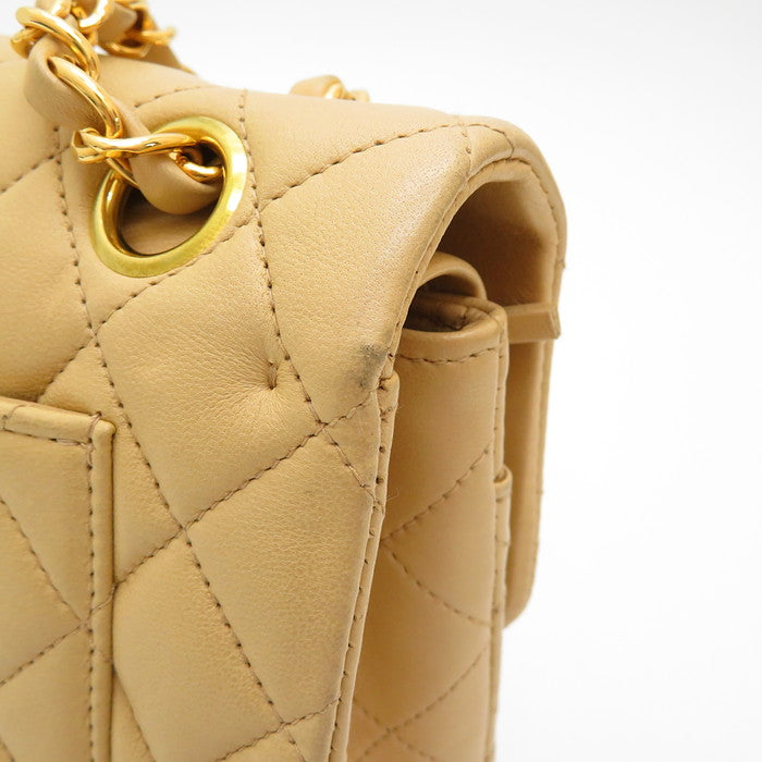 CHANEL/シャネル】 マトラッセ23 Wフラップ チェーンショルダー ココ 
