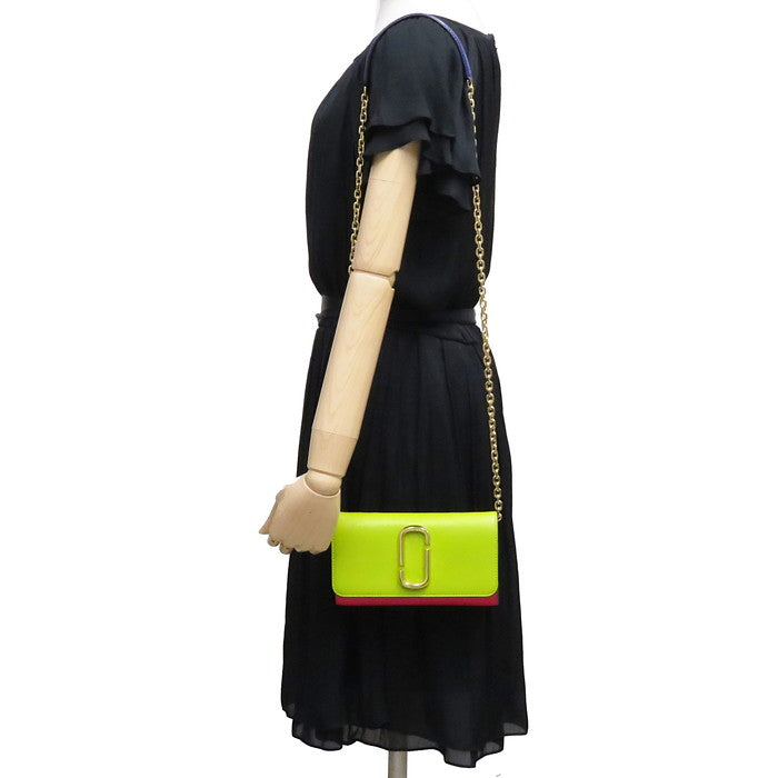 【MARC BY MARC JACOBS/マークバイマークジェイコブス】 M0013613 スナップショット チェーンウォレット ショルダーバッグ レザー ライトグリーン×ピンク×パープル レディース【中古】【真子質店】【GD】




【IDMa】