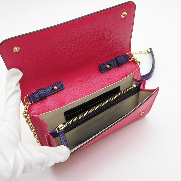 【MARC BY MARC JACOBS/マークバイマークジェイコブス】 M0013613 スナップショット チェーンウォレット ショルダーバッグ レザー ライトグリーン×ピンク×パープル レディース【中古】【真子質店】【GD】




【IDMa】