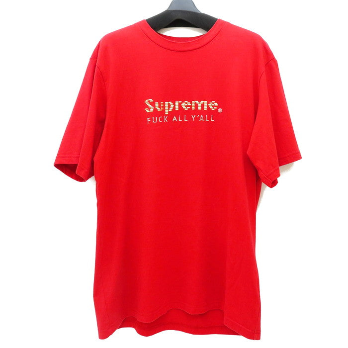 【Supreme/シュプリーム】 FUCK ALL YALL 半袖Ｔシャツ コットン100％ 赤 メンズ【中古】【真子質店】【NN】




【Mox】