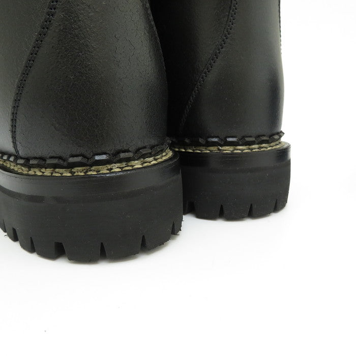 GUCCI/グッチ】 655401 未使用 ノースフェイスコラボ ブーツ レザー 黒 