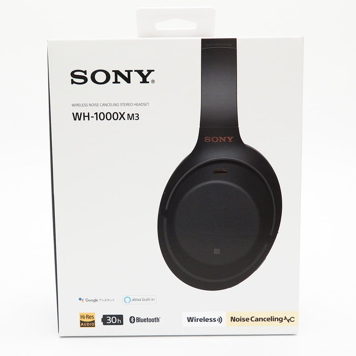 SONY/ソニー】 WH-1000X M3 ワイヤレス ノイズキャンセリングステレオヘッドセット ヘッドホン アクセサリー ブラック ユニ –  真子質店 PawnShopMAKO