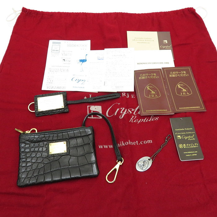 レザージュエルズ クリスタルレプテルズ JRAタグ ハンドバッグ