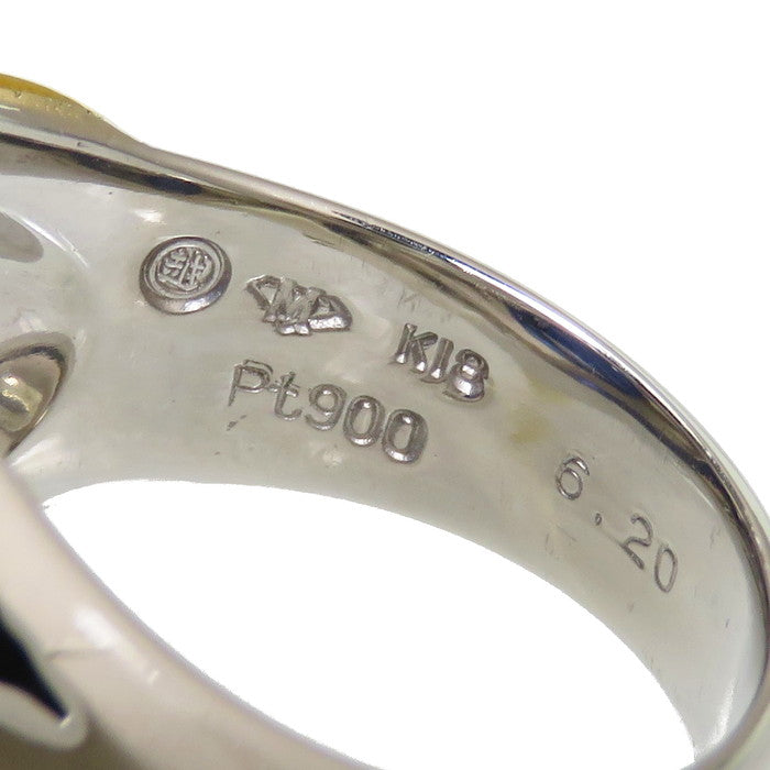 11号 三越ジュエリー スリランカ産 サファイア 6.20ct ダイヤモンド 計 