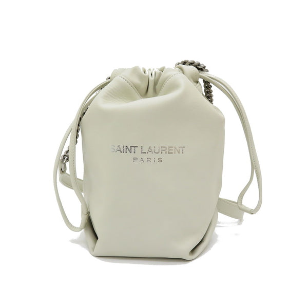 【SAINT LAURENT/サンローラン】 583328 テディ スモール チェーンショルダー ポーチ付 ショルダーバッグ レザー アイボ –  真子質店 PawnShopMAKO