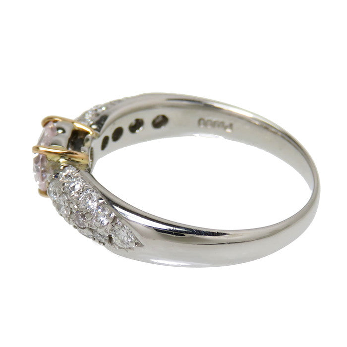 ピンクの猫 Pt900ダイヤモンドリング　#12　　中古品 ピンクの猫様専用 Pt900ダイヤモンドリング #12 中古品 - メルカリ