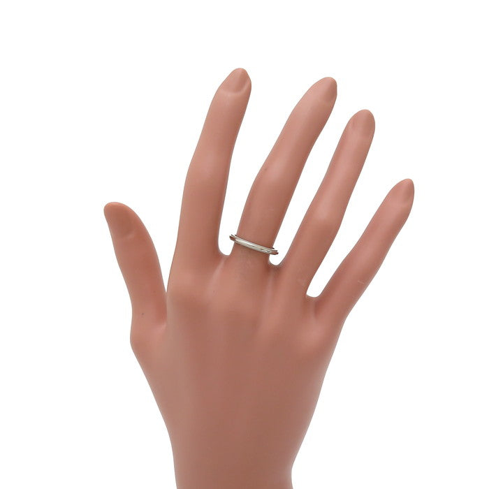 9号【TIFFANY&Co./ティファニー】 ミルグレイン リング・指輪 Pt950 