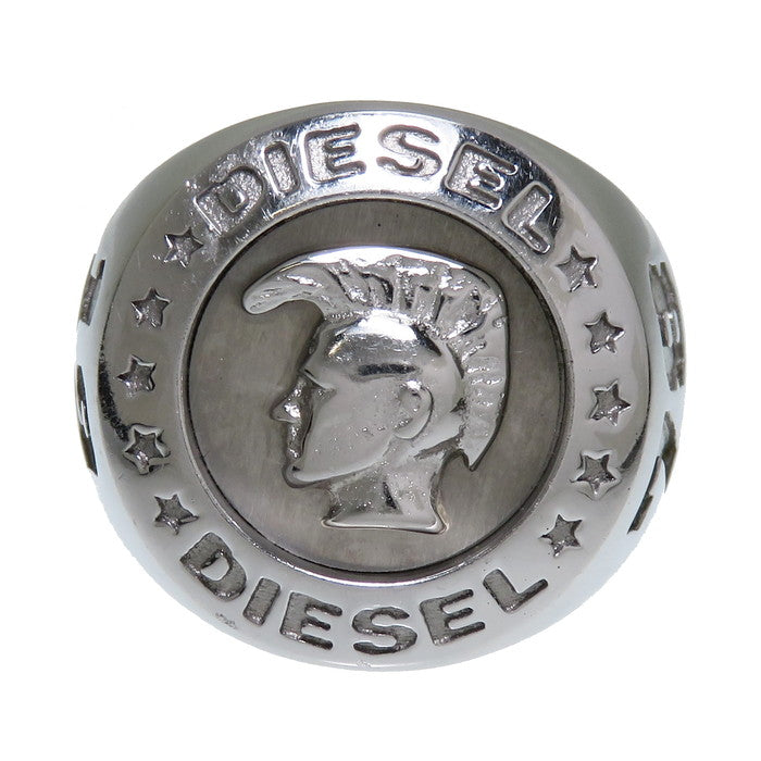 19号【DIESEL/ディーゼル】 カレッジリング 印台 リング・指輪 