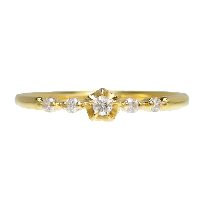8号【STAR JEWELRY/スタージュエリー】 ダイヤモンド 計0.07ct リング 