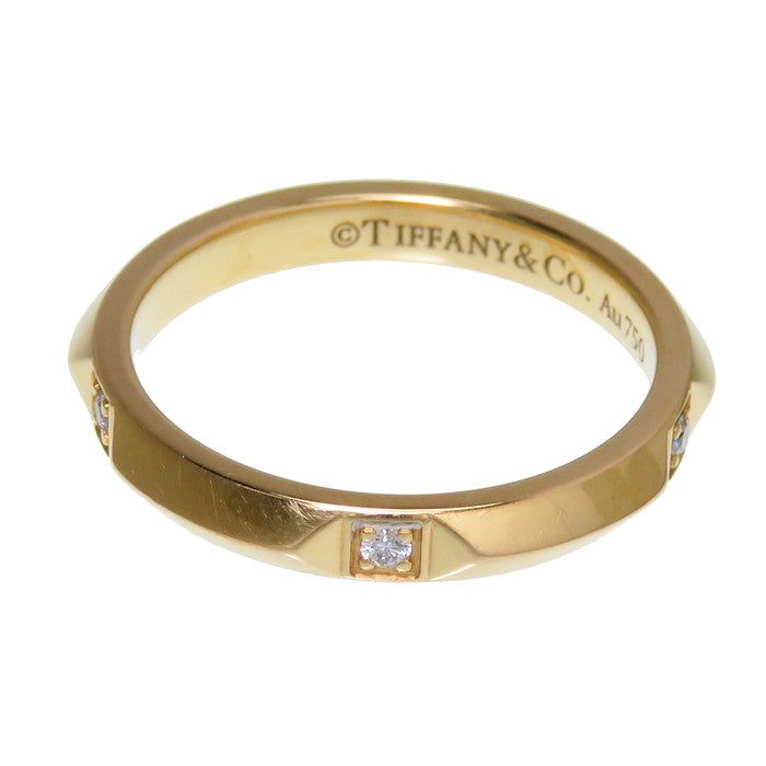 10号【TIFFANY&Co./ティファニー】 トゥルーバンド ダイヤモンド5P 