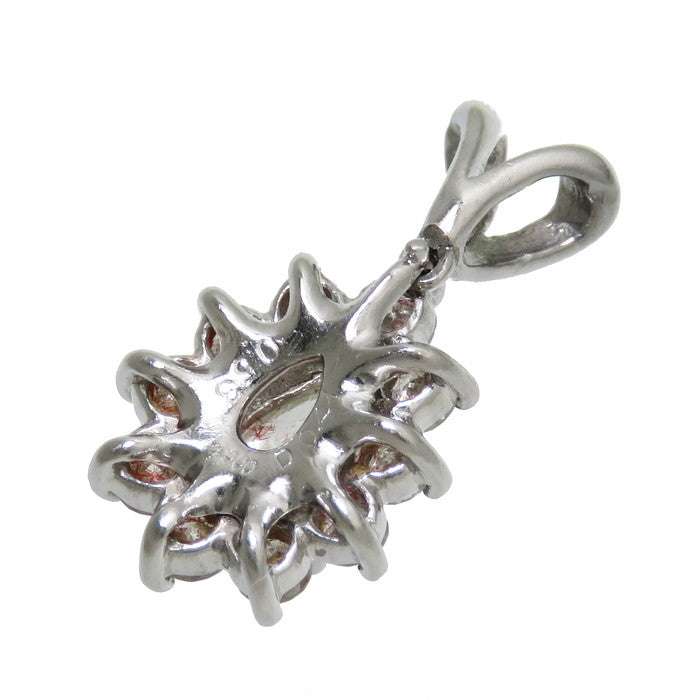 ダイヤモンド(推定J-SI2) 0.41ct ダイヤモンド 計0.56ct ペンダント 