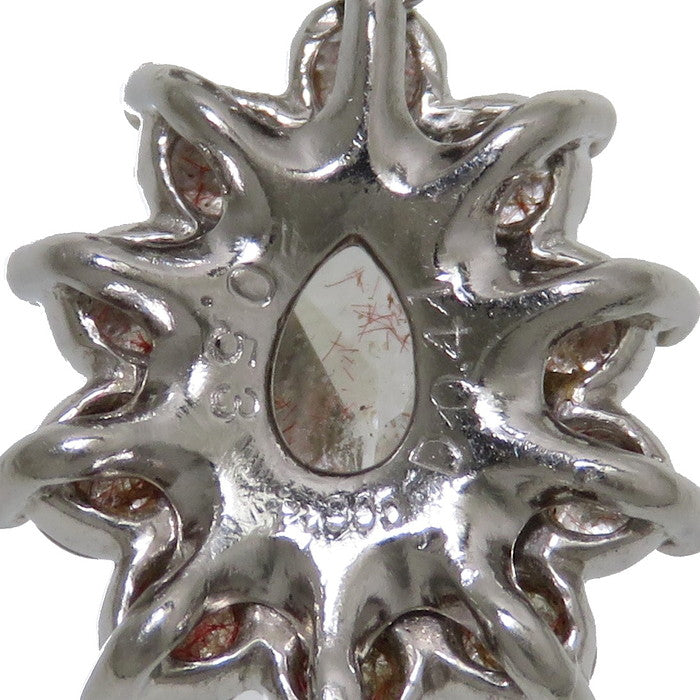 ダイヤモンド(推定J-SI2) 0.41ct ダイヤモンド 計0.56ct ペンダント