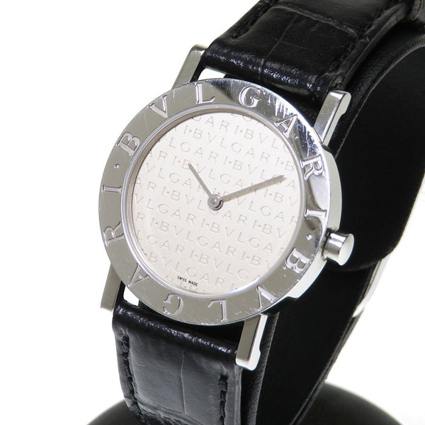 新品ベルト✨ BVLGARI ブルガリ BB30SLD レディース メンズ BVLGARI/ブルガリ】 BB30SLD 腕時計 ステンレススチール/社外製革