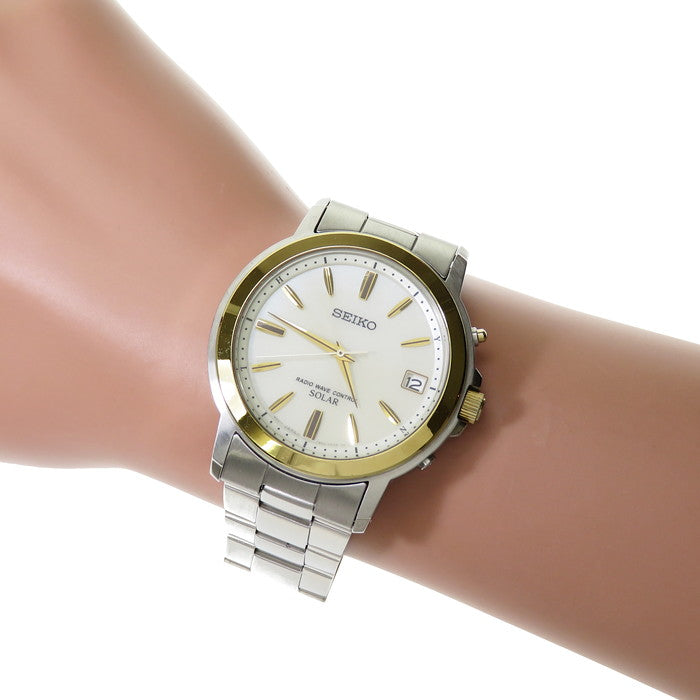 ソーラー、電波】SEIKO セイコー 7B52-0AF0 - 腕時計(アナログ)