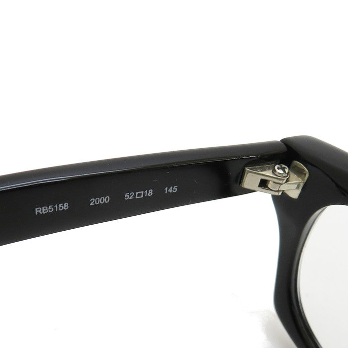 レイバン　サングラス Ray-Ban/レイバン】 RB5158 2000 メガネ 樹脂系 ブラック ユニセックス