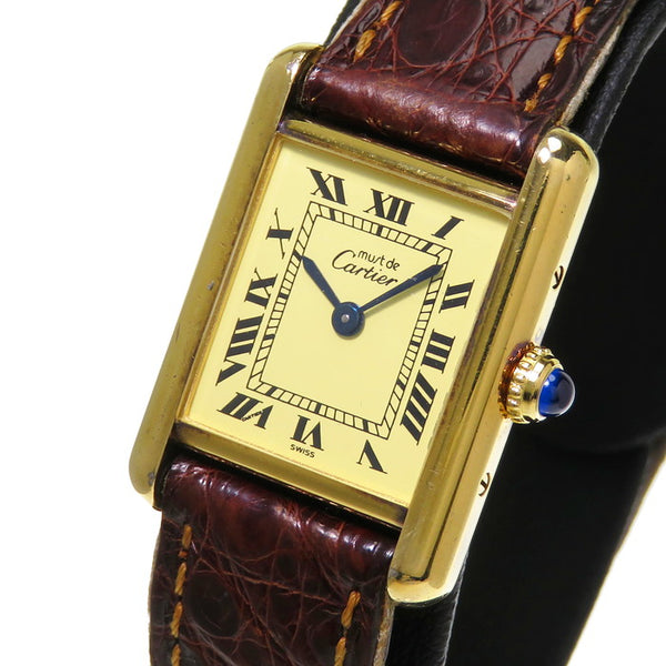 【CARTIER/カルティエ】 5057001 マストタンクヴェルメイユ 腕時計 GP/レザー クオーツ アイボリー レディース
【中古】【真子質店】【GD】




【IIxx】