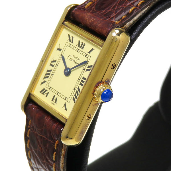 【CARTIER/カルティエ】 5057001 マストタンクヴェルメイユ 腕時計 GP/レザー クオーツ アイボリー レディース
【中古】【真子質店】【GD】




【IIxx】