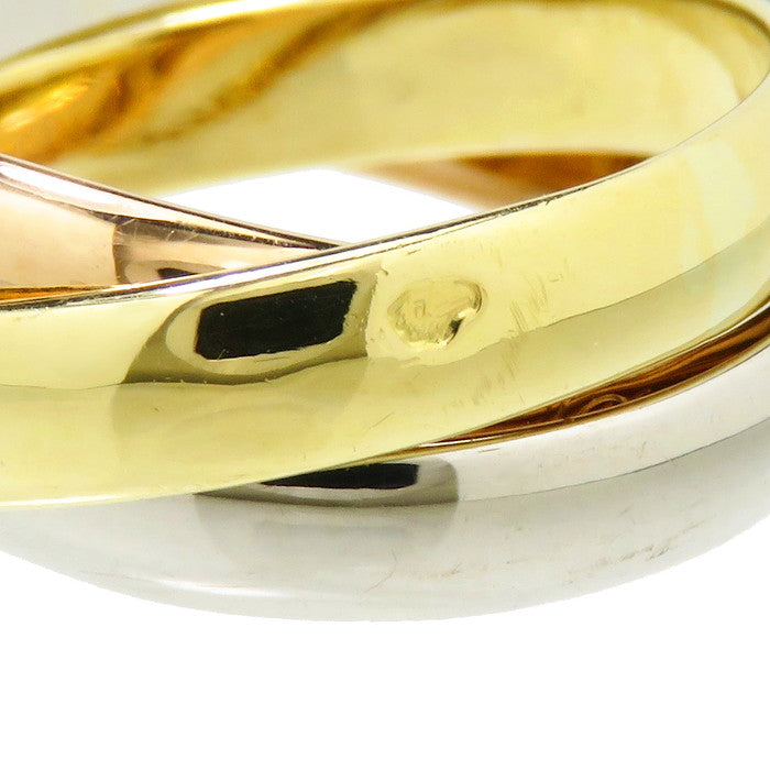 7号【CARTIER/カルティエ】 トリニティ スリーカラー 3連 リング・指輪
