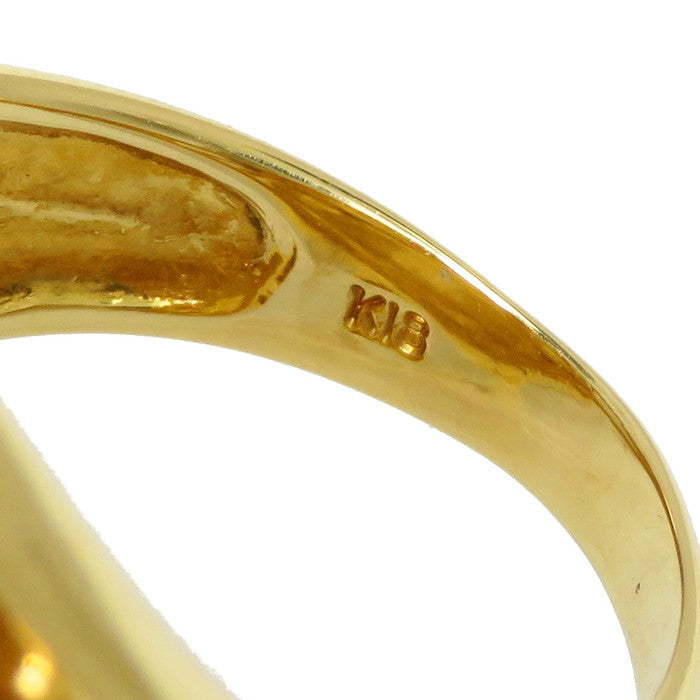 12号 フクロウ ルビー 計0.48ct ダイヤモンド 計0.30ct リング・指輪 