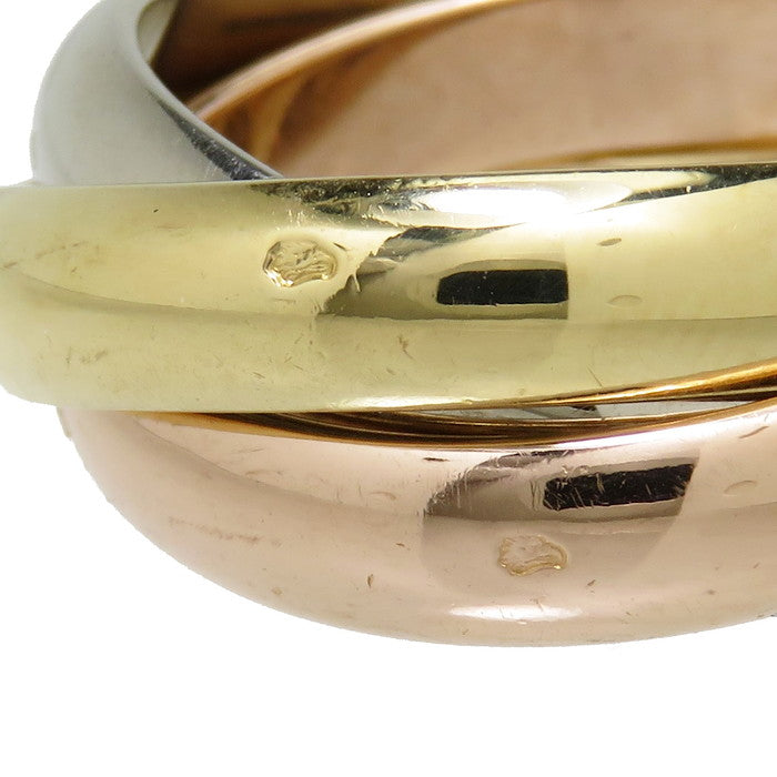 8号【CARTIER/カルティエ】 トリニティ リング・指輪 K18YGイエロー