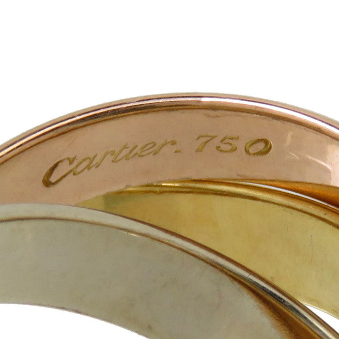 8号【CARTIER/カルティエ】 トリニティ リング・指輪 K18YGイエロー