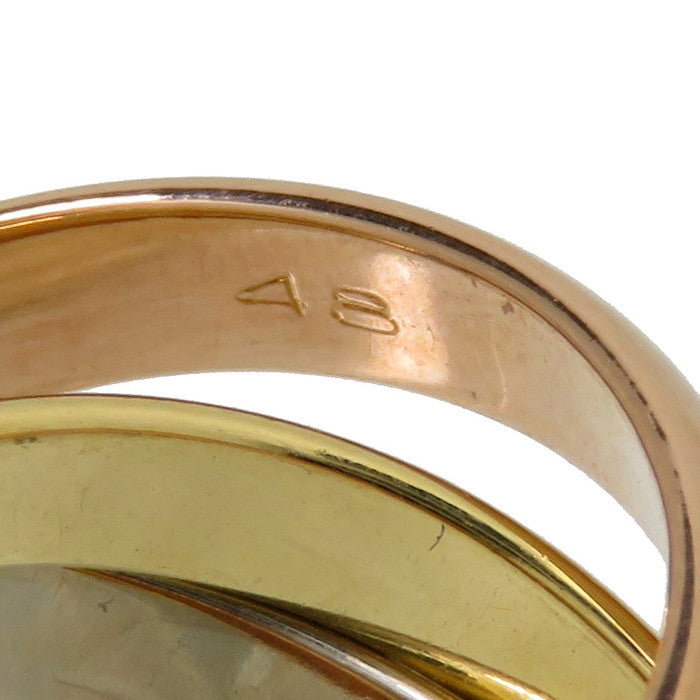 8号【CARTIER/カルティエ】 トリニティ リング・指輪 K18YGイエロー