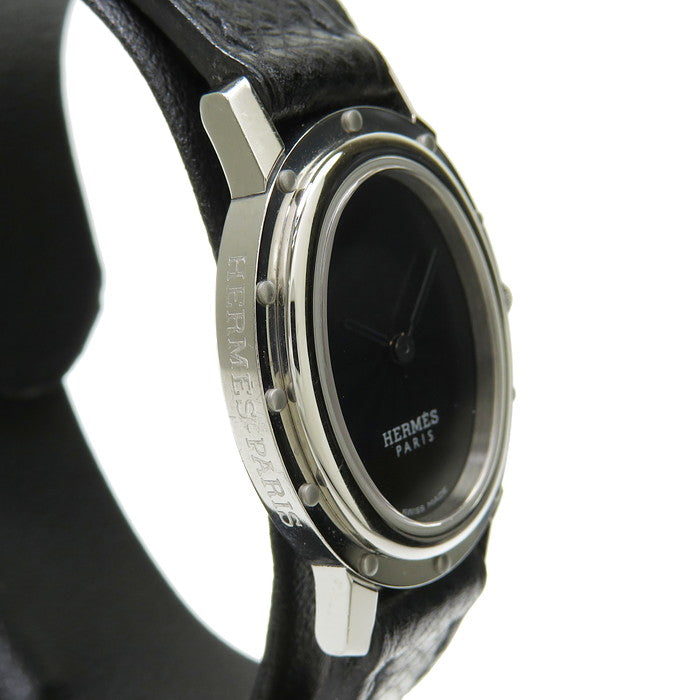 HERMES/エルメス】 CO1.210 クリッパー オーバル サンレイ 腕時計