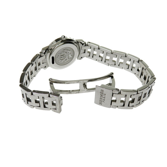 HERMES/エルメス】 CL4.230 クリッパー ナクレ 腕時計 ステンレス
