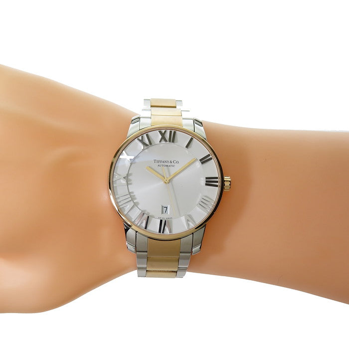 TIFFANY&Co./ティファニー】 Z1810.68 アトラスドーム 裏スケ 腕時計