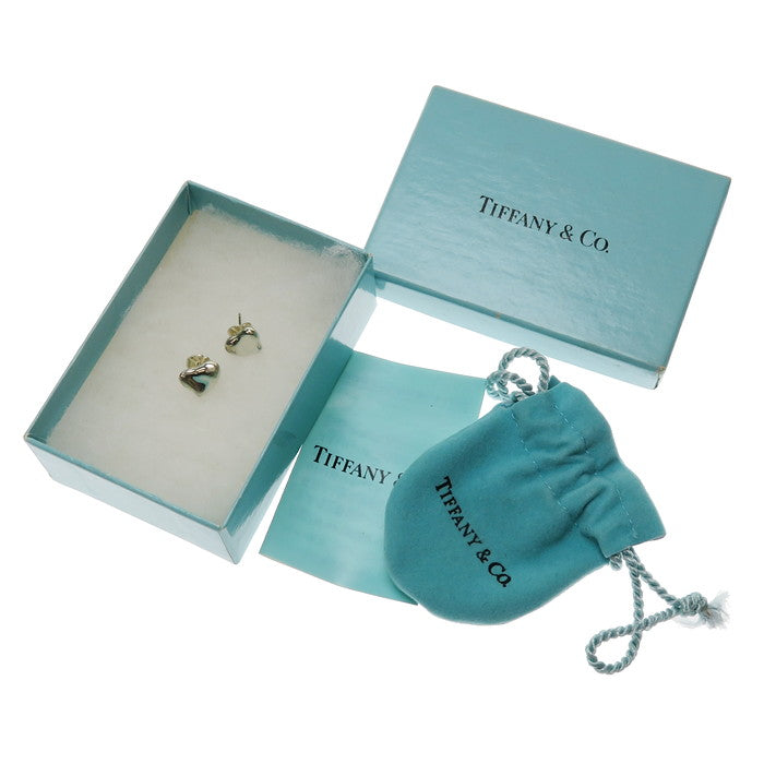TIFFANY&Co./ティファニー】 フルハート スタッド ピアス シルバー925 