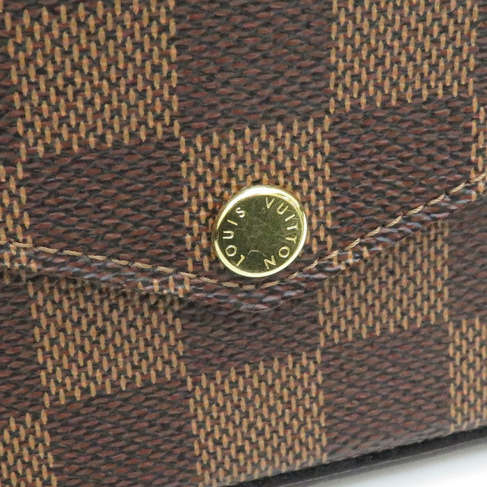 LOUIS VUITTON ルイ・ヴィトン/ポシェットフェリシー/ダミエ/エベヌ/N63032/CA0***/SAランク/93【中古】 LOUIS VUITTON/ルイ・ヴィトン】 ポシェット・フェリシー ダミエ