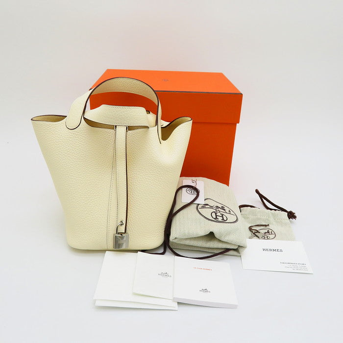 HERMES/エルメス】 ピコタンロックPM ハンドバッグ トリヨンクレマンス 