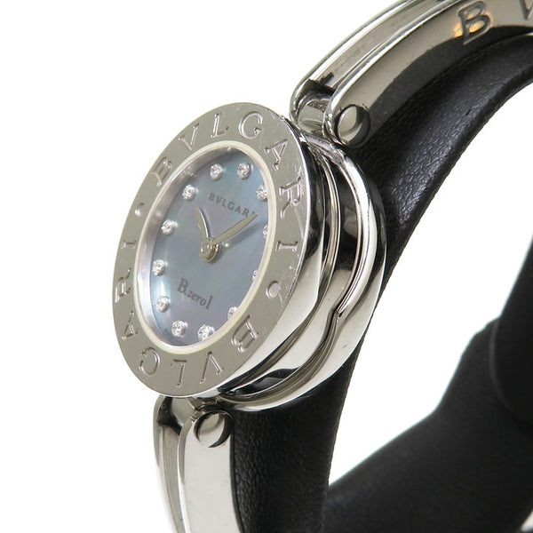【BVLGARI/ブルガリ】 B-ZERO1/ビーゼロワン BZ22S バングル  Mサイズ 腕時計 ステンレススチール クオーツ ブルーシェル レディース
【中古】【真子質店】【GD】




【MiDK】