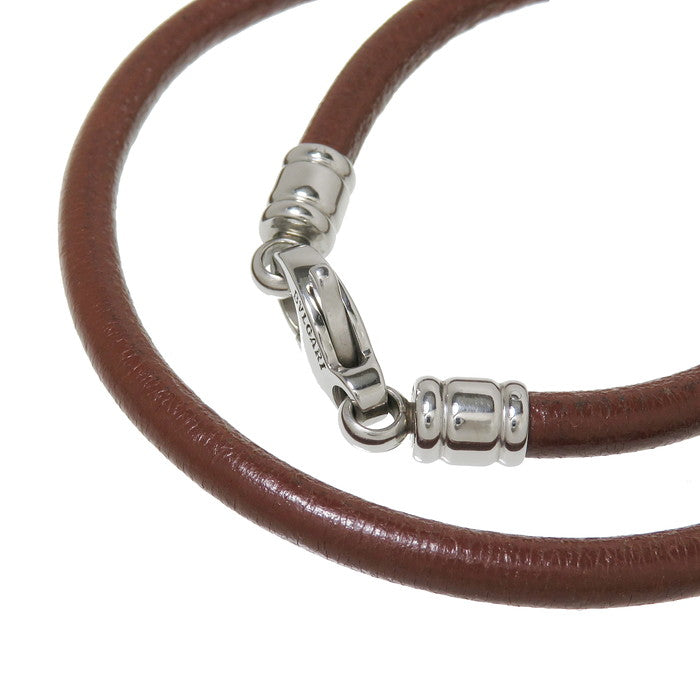 【BVLGARI/ブルガリ】 チョーカー ネックレス レザー/メタル 13.4g 39.5cm 茶 ユニセックス
【中古】【真子質店】【BL】




【Mix】