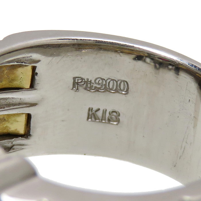 13号 コンビ ルビー 0.20ct エメラルド 0.16ct ダイヤモンド 計0.54ct リング・指輪 Pt900プラチナ/K18ゴールド 18金 15.4g レディース
【中古】【真子質店】【NN】




【Kxx】