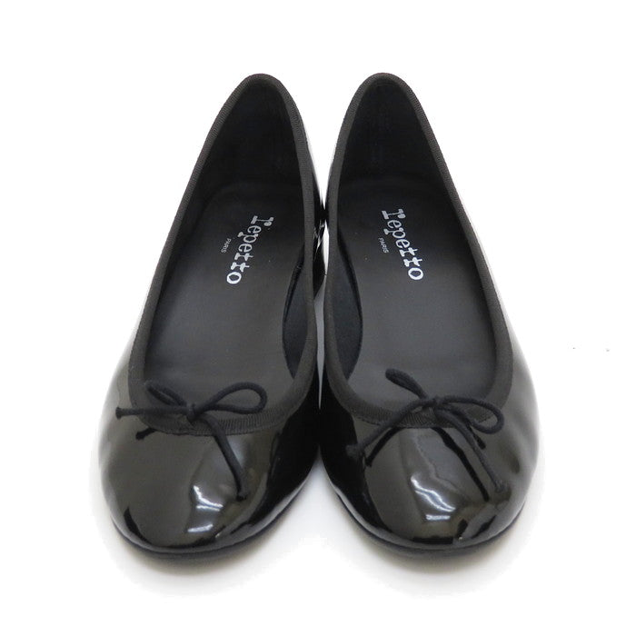 repetto/レペット】 バレエシューズ エナメル 黒 レディース【中古
