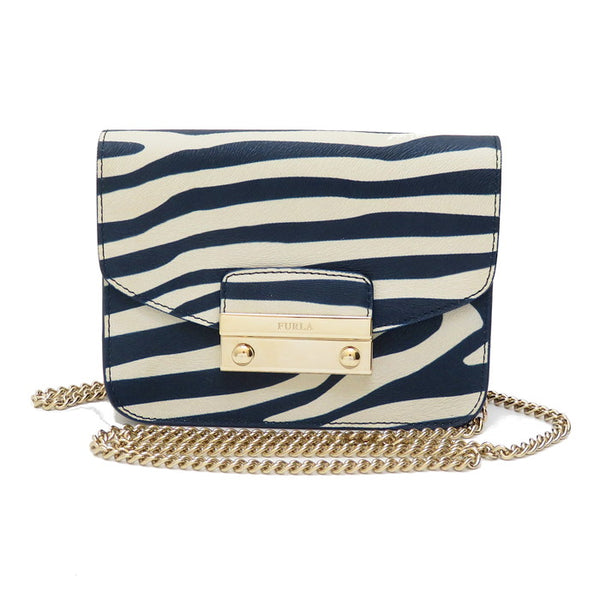 【Furla/フルラ】 メトロポリス チェーンバッグ ショルダーバッグ レザー アイボリー×ネイビー  レディース【中古】【真子質店】【GD】




【Yx】