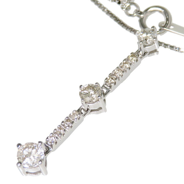 ダイヤモンド 計0.50ct ネックレス K18WGホワイトゴールド 18金 3.5g 45cm レディース
【中古】【真子質店】【NN】




【TYx】