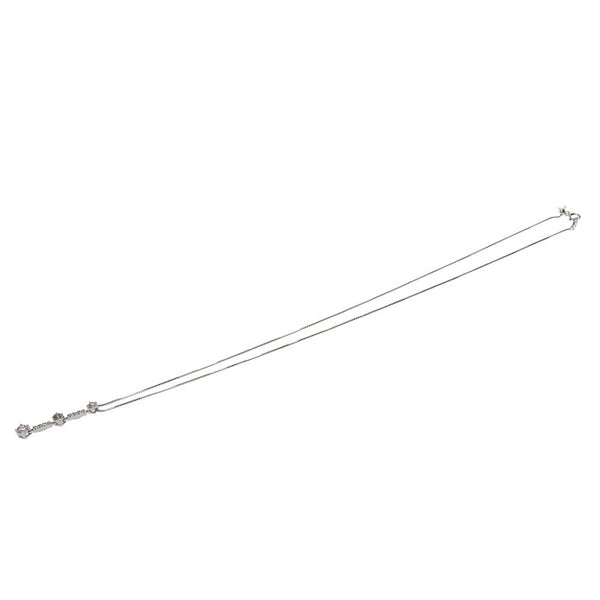 ダイヤモンド 計0.50ct ネックレス K18WGホワイトゴールド 18金 3.5g 45cm レディース
【中古】【真子質店】【NN】




【TYx】