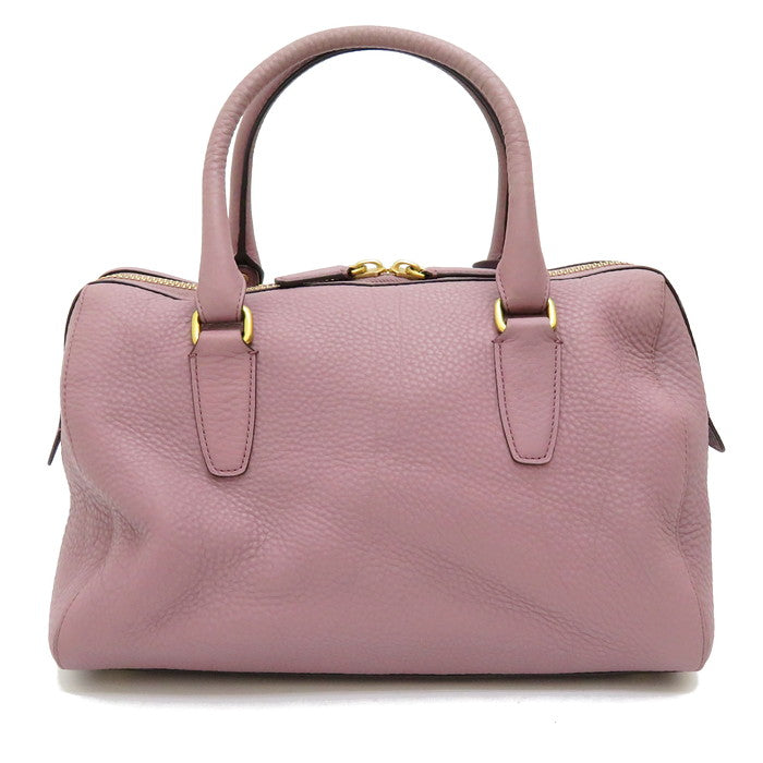 COACH/コーチ】 25347 ミニボストン ハンドバッグ レザー 紫