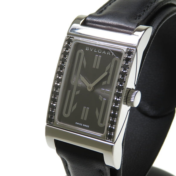 【BVLGARI/ブルガリ】 RT39S レッタンゴロ 腕時計 ステンレススチール/レザー/ブラックダイヤモンド クオーツ グレー レディース
【中古】【真子質店】【GD】




【YSMa】