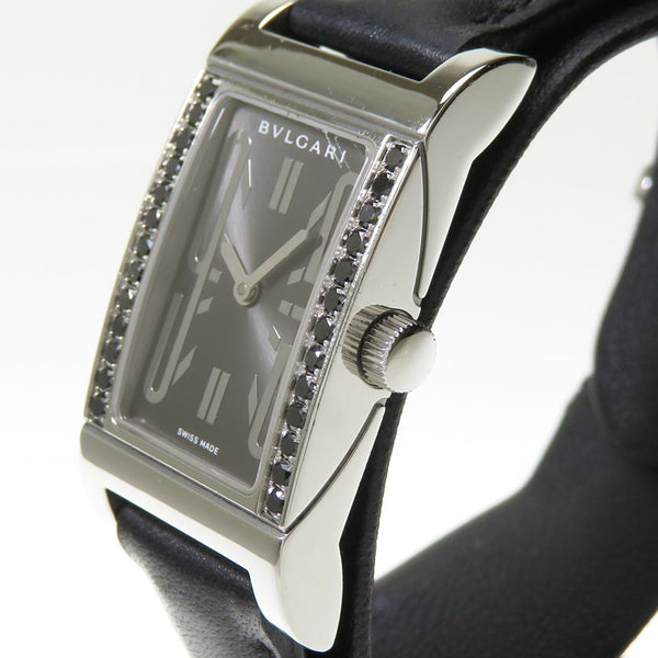 【BVLGARI/ブルガリ】 RT39S レッタンゴロ 腕時計 ステンレススチール/レザー/ブラックダイヤモンド クオーツ グレー レディース
【中古】【真子質店】【GD】




【YSMa】