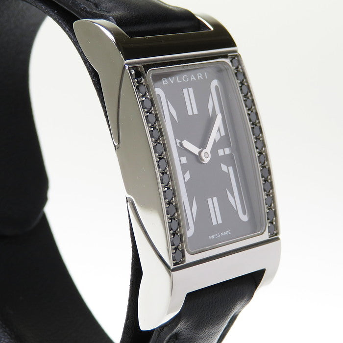 【BVLGARI/ブルガリ】 RT39S レッタンゴロ 腕時計 ステンレススチール/レザー/ブラックダイヤモンド クオーツ グレー レディース
【中古】【真子質店】【GD】




【YSMa】