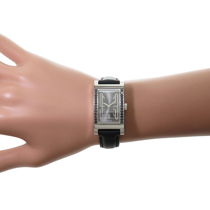 【BVLGARI/ブルガリ】 RT39S レッタンゴロ 腕時計 ステンレススチール/レザー/ブラックダイヤモンド クオーツ グレー レディース
【中古】【真子質店】【GD】




【YSMa】