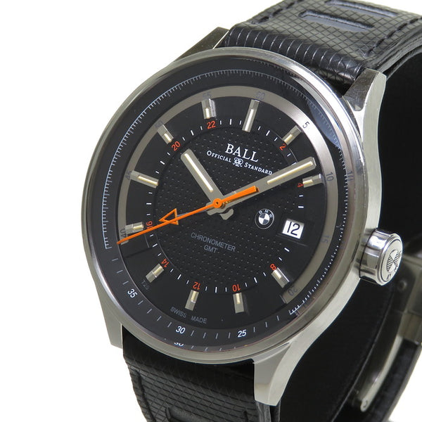 ★★最終特価品【BALLWATCH/ボールウォッチ】 GM3010C BALL&BMWコラボ GMT 裏スケ 腕時計 ステンレススチール/レザー 自動巻き/オートマ 黒 メンズ
【中古】【真子質店】【GD】




【IxxI】