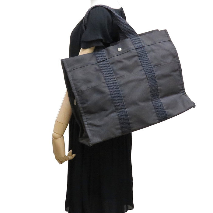HERMES/エルメス】 エールラインGM トートバッグ キャンバス グレー系