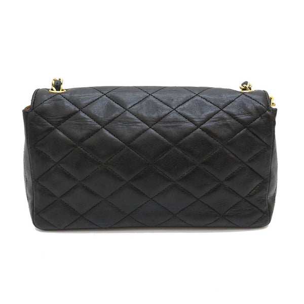 【CHANEL/シャネル】 デカココ　プッシュロック　チェーンショルダー ショルダーバッグ レザー 黒 レディース【中古】【真子質店】【GD】




【TDTx】