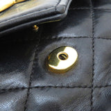 【CHANEL/シャネル】 デカココ　プッシュロック　チェーンショルダー ショルダーバッグ レザー 黒 レディース【中古】【真子質店】【GD】




【TDTx】