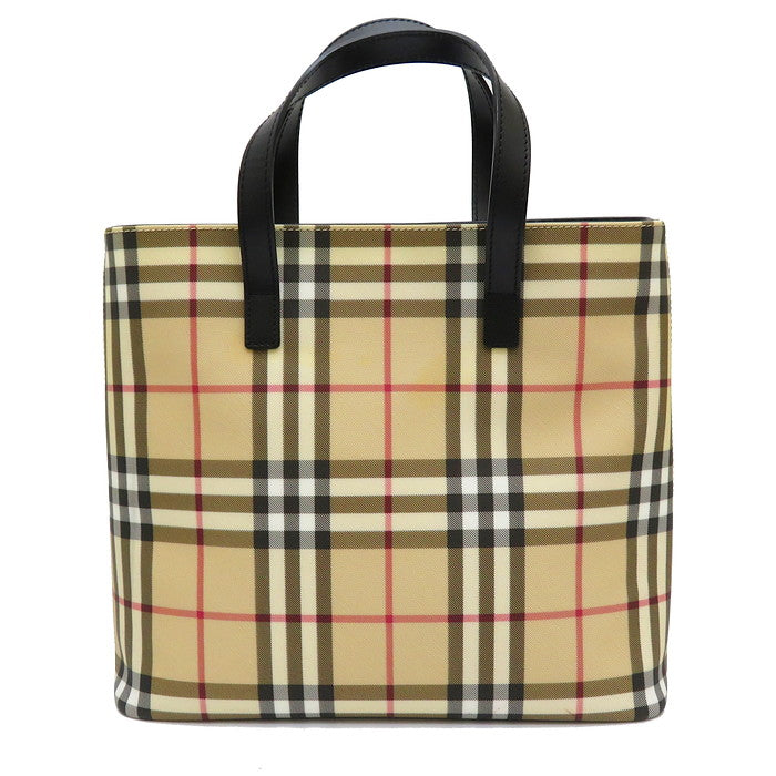 【BURBERRY/バーバリー】 ノバチェック  ハンドバッグ PVC ベージュ/黒 レディース【中古】【真子質店】【GD】




【TSI】